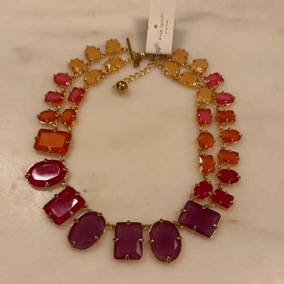 Kate Spade Coated Confetti statement necklace, NWT - Picture 1 of 5